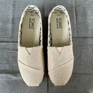 Toms Tan Espadrilles Slip-On Shoes